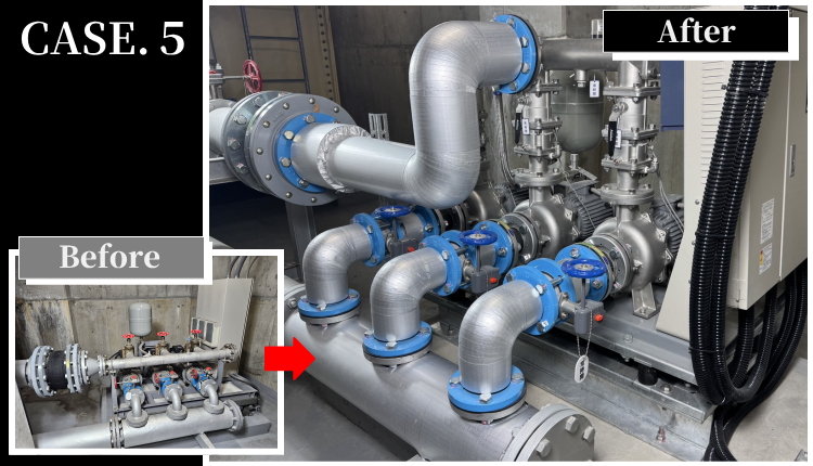 給水ユニット交換
